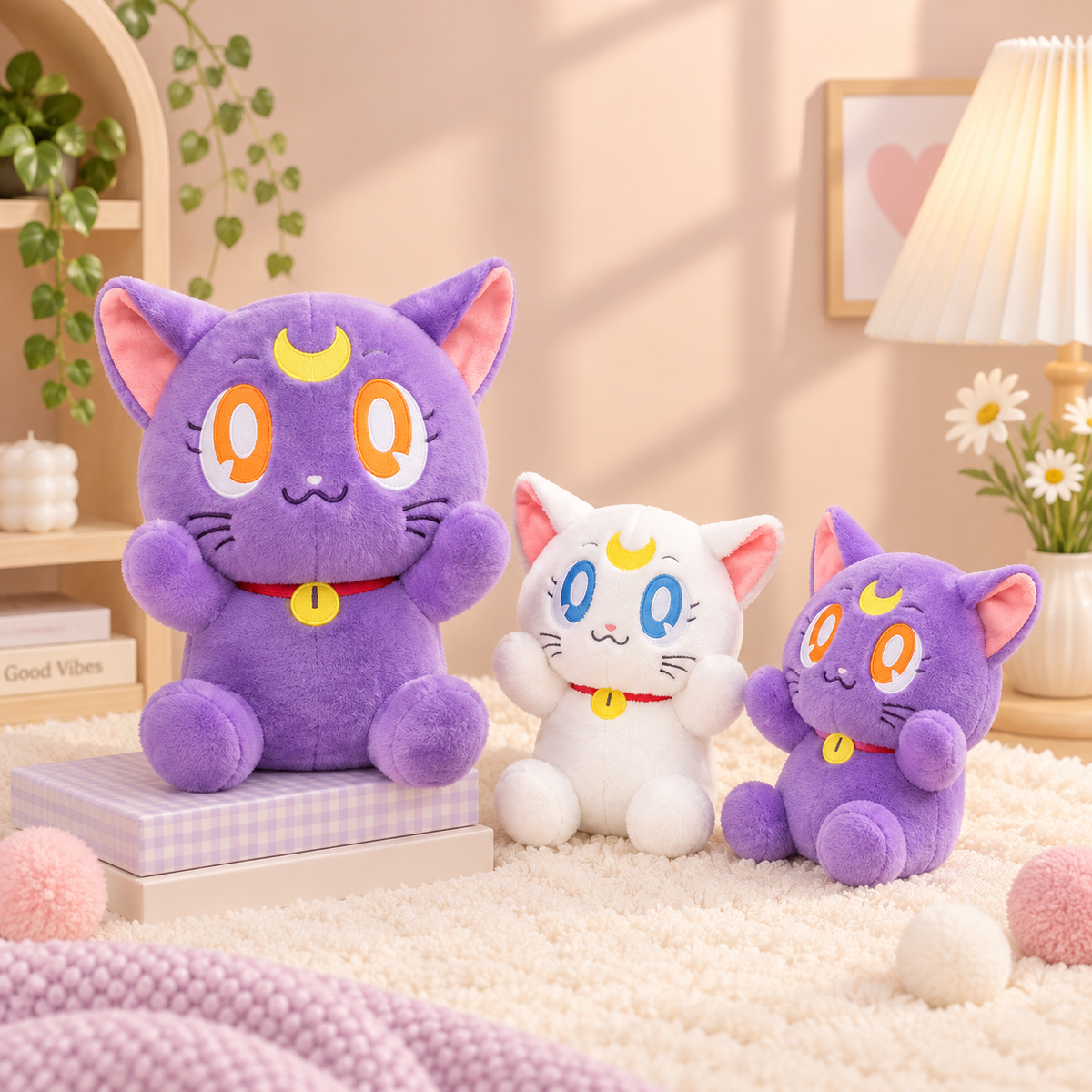 Sailor Moon Cat Plush Doll